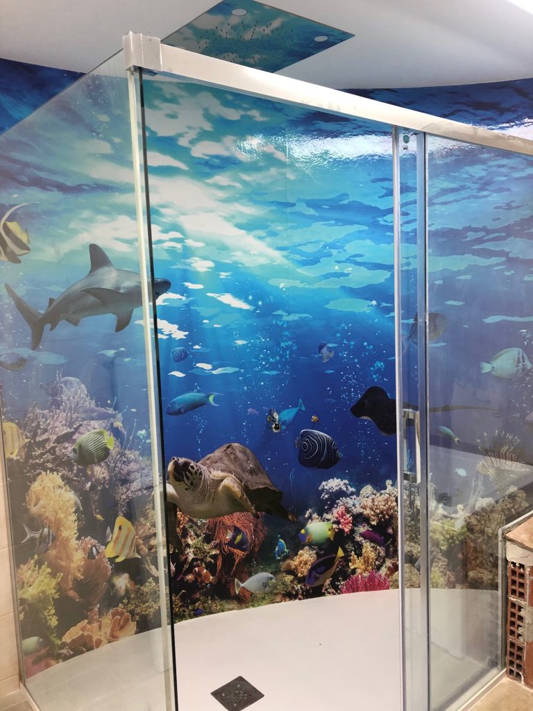 Vinilos decorativos personalizados para escaparates en Alzira