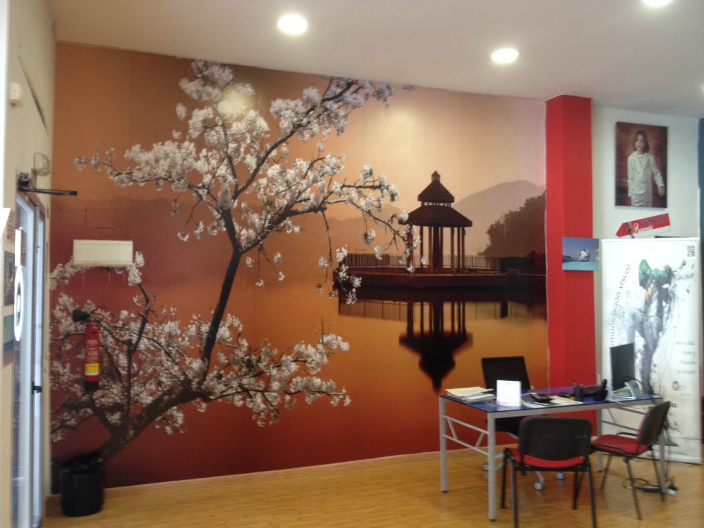 Vinilos decorativos personalizados para escaparates en Benidorm