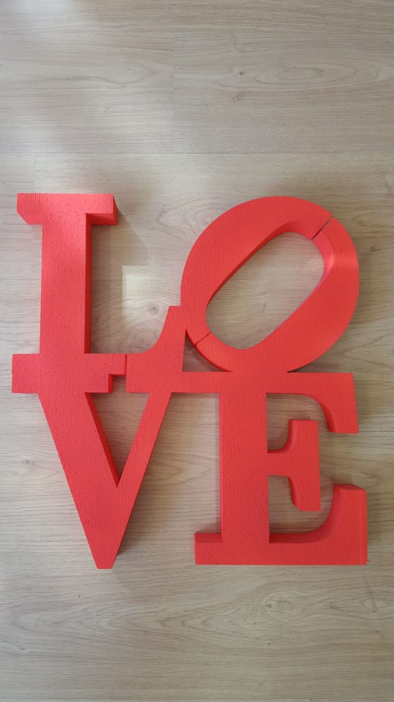 Letras corpóreas personalizadas en Valencia